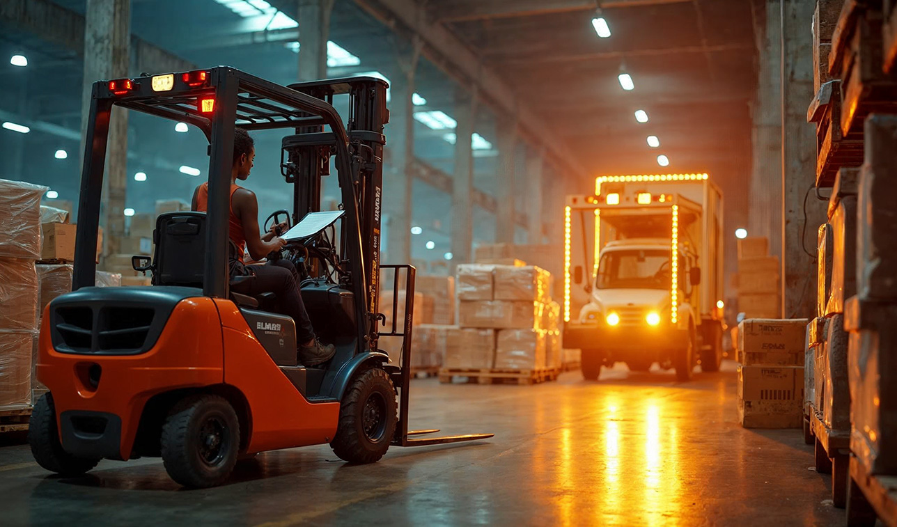 Used Diesel Forklift Forklift Handling
